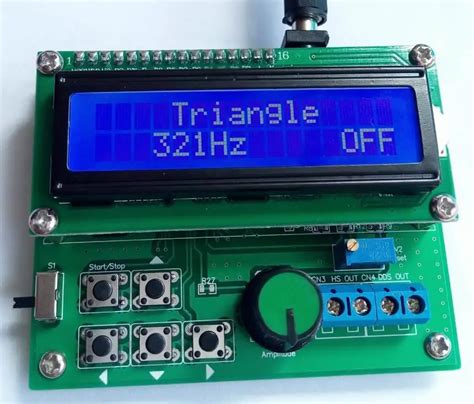 DDS AVR function signal generator pulse sine wave triangle wave square ...