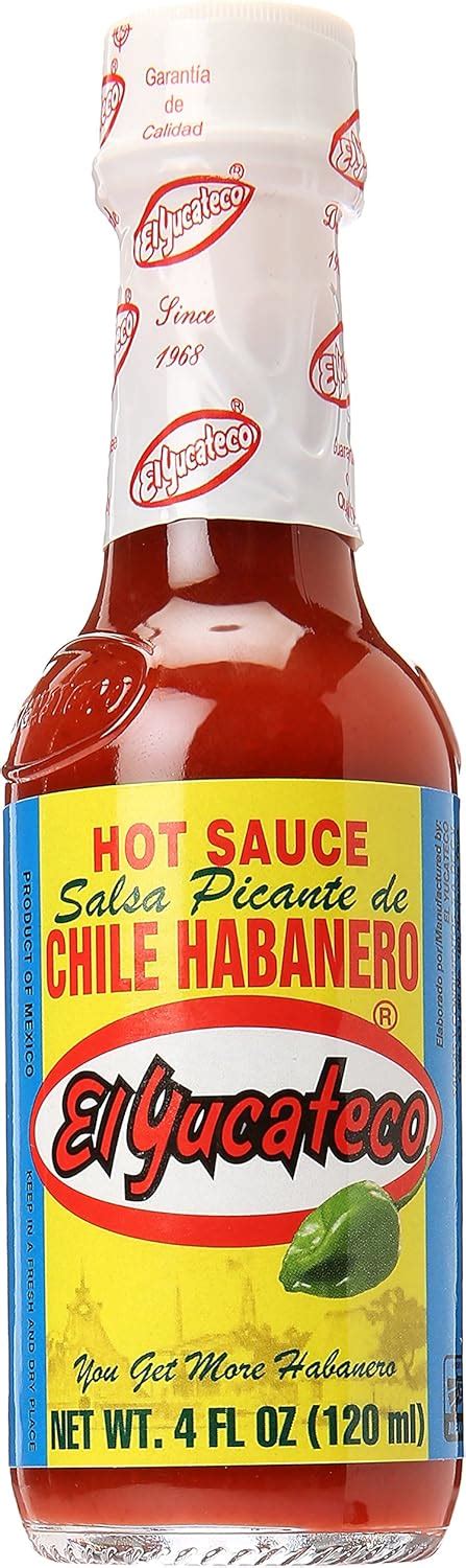 El Yucateco Salsa Picante Roja Red Habanero Hot Sauce 240ml Amazon Co