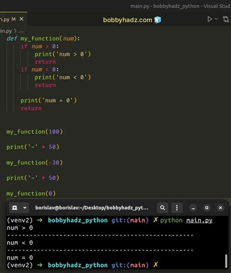 How To Exit An If Statement In Python [5 Ways] Bobbyhadz