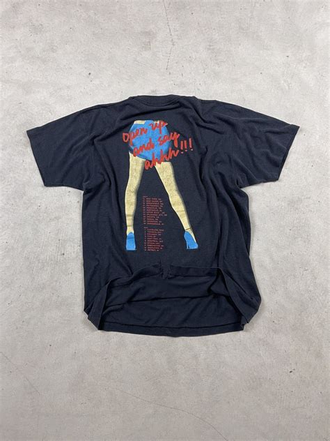 Vintage 1988 Poision “Open Up and Say Ahh” Tour Tee | Grailed