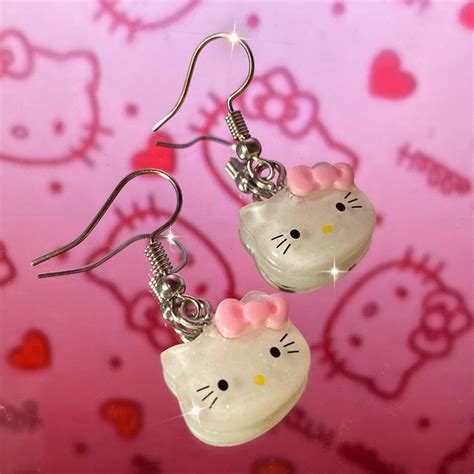 Hello Kitty Earrings Killjoyjewellery