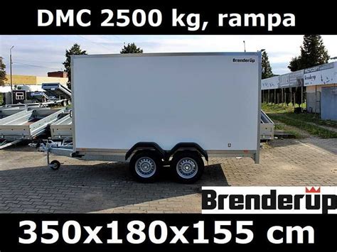 Przyczepa Cargo Kontener Brenderup Cd Dmc Kg Nowa Rampa Radom