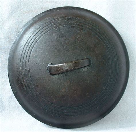 Vintage Renfrow Ware Cast Iron 4 Ring Lid • 1350 Cast Iron Iron