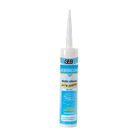 Mastic Silicone Gebsicone W En Cartouche