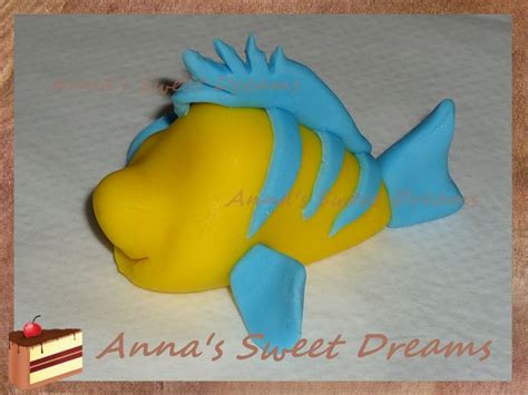 Step By Step Gumpaste Little Mermaid Sebastian Flounder Sugar Craft