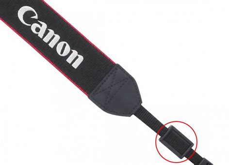 Purpose Behind 'That Rubber Thing' On Your Canon Camera Strap