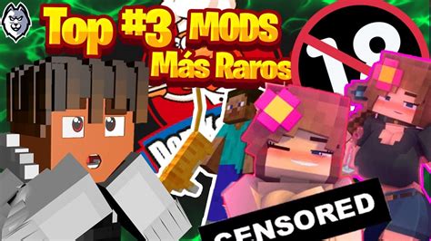 LOS MODS MAS RAROS DE MINECRAFT Addos Bedrock Mod Inutiles Top