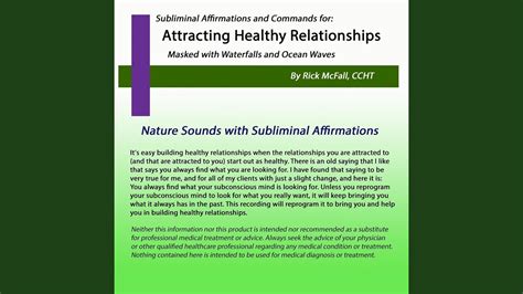 Attracting Healthy Relationships Subliminal Messages Embedded In The