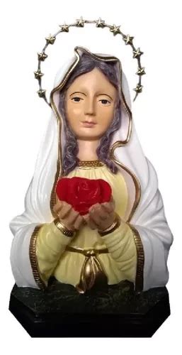 Imagem De Nossa Senhora Da Rosa Mistica Cm Resplendor Cor