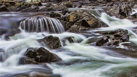 Beautiful View Of Body Of Water River Stream HD Nature Wallpapers | HD ...