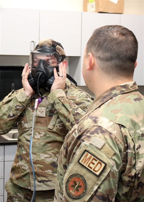 DVIDS News Selfridge Airmen Ensure Gas Masks Fit Right