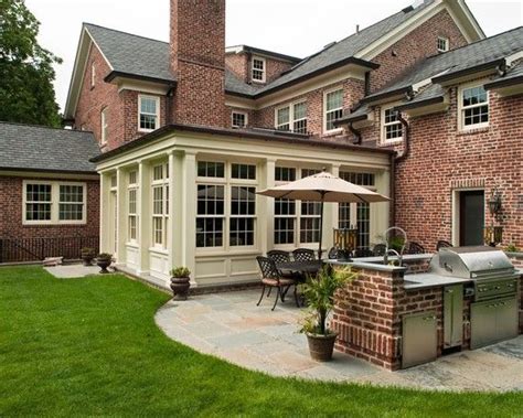 Classic Scarsdale Brick Colonial Colonial House Exteriors Colonial