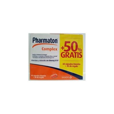 Pharmaton Complex Capsulas Pack Promocional