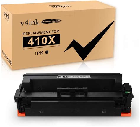 Amazon V4ink 1PK Compatible 410X Toner Cartridge Replacement For