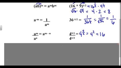 Algebra 2 Lesson 6 2 Part 1 Apply Properties Of Rational Exponents