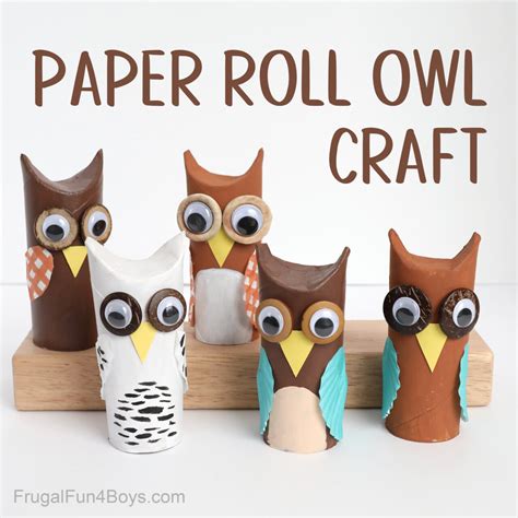 Toilet Paper Roll Bird Craft - Frugal Fun For Boys and Girls