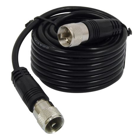 Roadpro Coax Cable Rg A U Cable Type Ft Cable Length Black Pvc