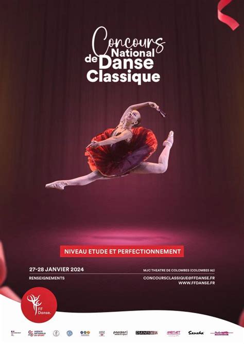 Concours de danse classique 2024 le détail pour partic