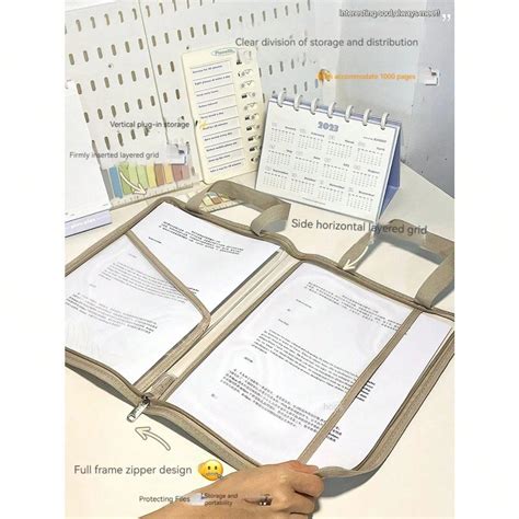 Dossiers De Fichiers En Pvc Enveloppe Extensible Organisateur De