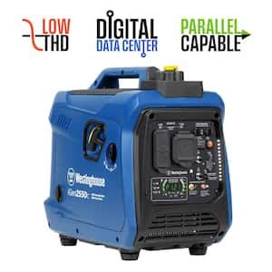 A Ipower Watt Recoil Start Gasoline Powered Ultra Weight Inverter