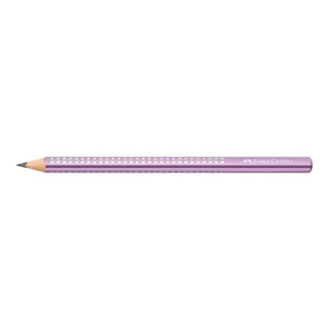 Μολύβι grip jumbo sparkle purple metallic edition 111672 Faber Castell