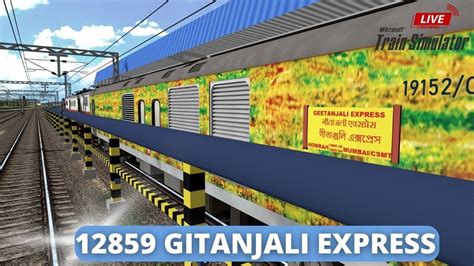 12859 Gitanjali Express Tatanagar To Howrah Open Rails The Spy Zone