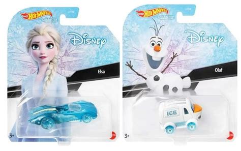 Hot Wheels Disney Frozen Character Cars Elsa And Olaf EBay