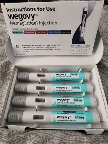 Wegovy Semaglutide Prefilled Mg Pens Of Mg Ml South Africa Hot