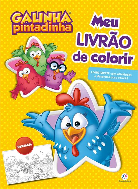 Meu Livr O De Colorir Galinha Pintadinha Clarear