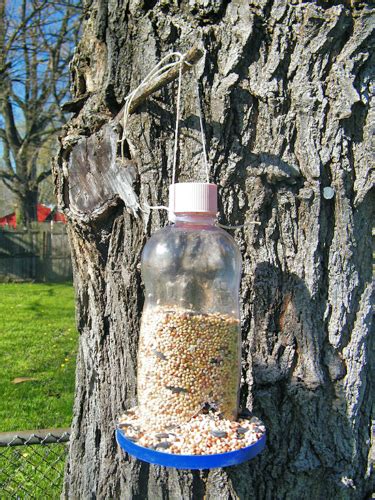 plastic-bottle-bird-feeder diy | Our Kid Things