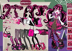 Juegos De Vestir A Draculaura Nuevos Juegos De Monster High Gratis