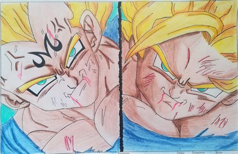 Goku Vs Vegeta Arte Amino Amino