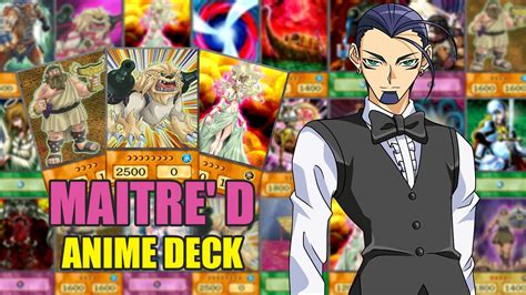 Yu Gi Oh Maitre D Deck Gaia OriCards YouTube