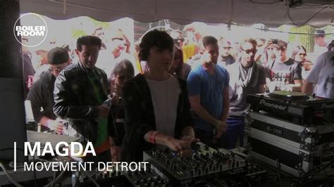 Magda Boiler Room X Movement Detroit DJ Set Dj Boiler Movement