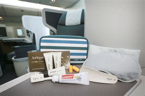 Cathay Pacific offers new amenity kits for Business Class travelers