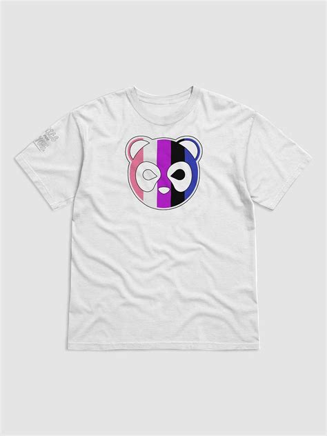 Genderfluid Pride Flag Panda Logo Thepandaredd