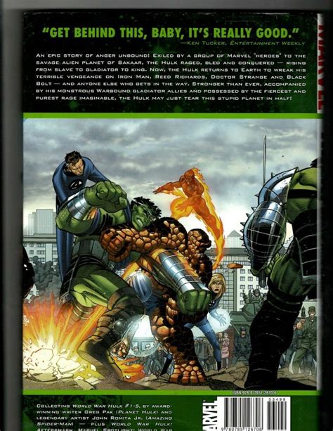 Hulk World War Hulk Marvel Comic Book Hardcover Graphic Novel Greg Pak