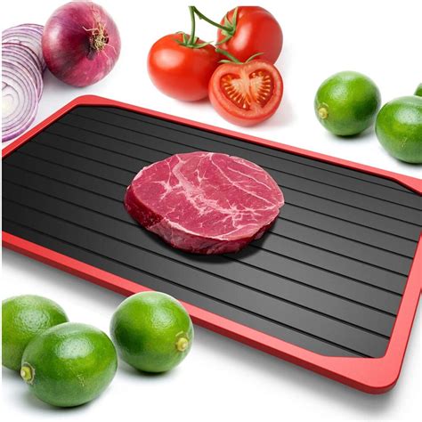 Fast Board For Defrosting Plate Thawing Tray For Frozen Meat Food Large