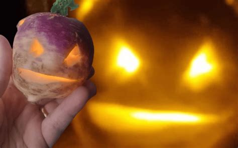 How To Make An Authentic Turnip Jack O Lantern For Halloween Spooky Isles