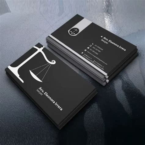 Creative Lawyer Business Card Designs For 2023