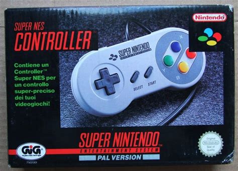 Original Snes Super Nintendo Controller Control Pad Joypad