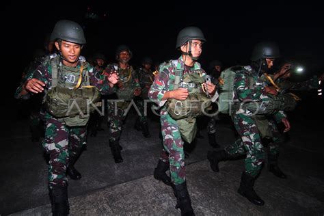 Latihan Jungar Batalyon Komando Paskhas Supadio Antara Foto