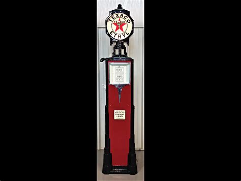 Erie S Texaco Ethyl Pump Restored Auburn Fall Rm Sotheby S