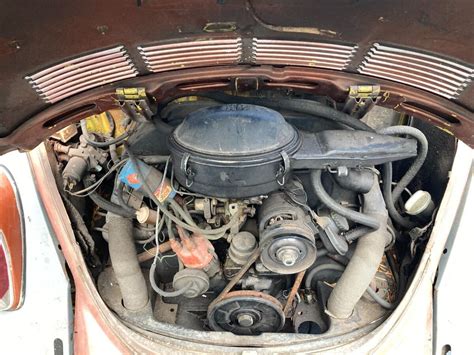 1971 VOLKSWAGEN KARMANN CONVERTIBLE FOR PARTS OR RESTORE MOSTLY