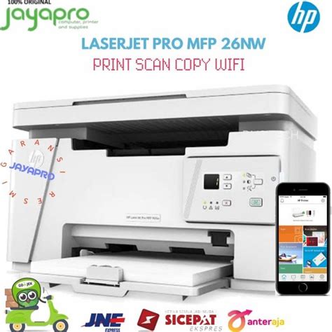 Jual HP LASERJET MFP PRO 26NW RESMI Indonesia Shopee Indonesia