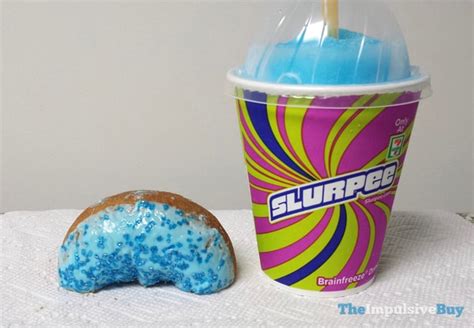 Review 7 Eleven Blue Raspberry Slurpee Donut The Impulsive Buy