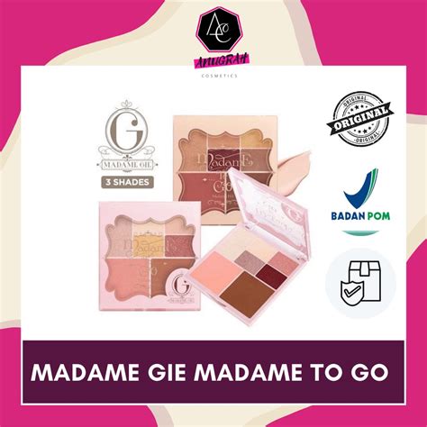 Jual Madame Gie Madame To Go Makeup Face Pallete Shopee Indonesia