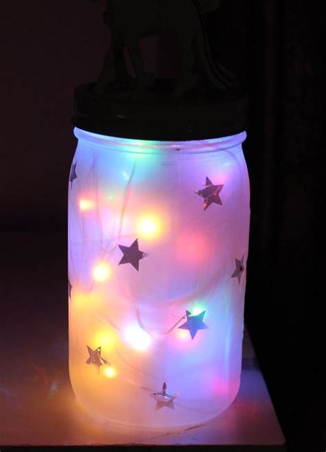 This Diy Mason Jar Night Light Makes The Dark A Lot Less Scary Mason