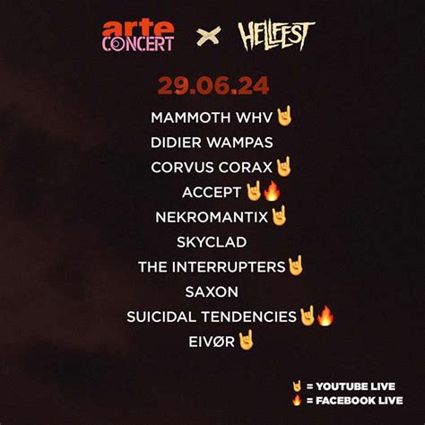 Watch Hellfest 2024 Livestream Sets Plus Stream Schedules Lambgoat