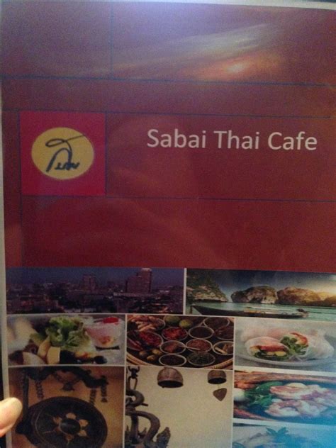 Patty and David Said...: Sabai Thai Cafe